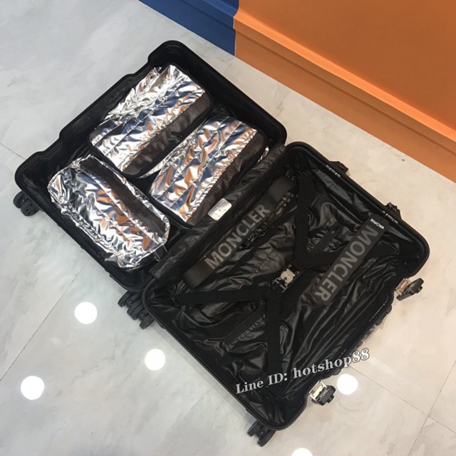 RIMOWA行李箱日默瓦四輪拉杆箱 Moncler與Rimowa「 Reflection 」鏡面行李箱聯名系列旅行箱 gdx1373